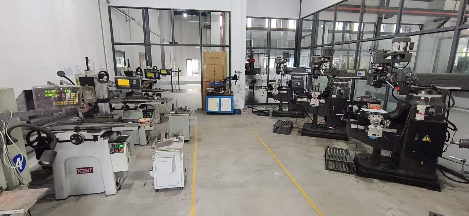 Milling and surface grinding