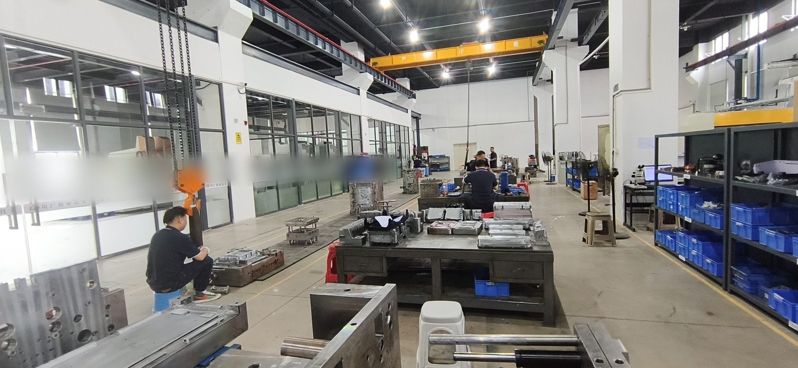 In-house mold assembly shop