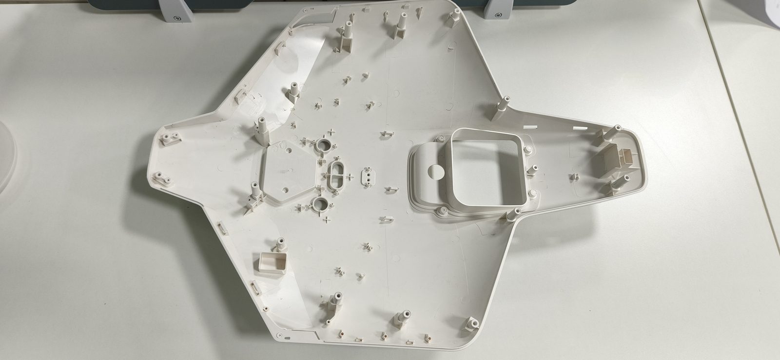 Robot lawn mower housing, detail